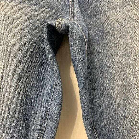 Arizona Jean Company Blue Jeans with Sparkly Sequins Leopard Patches Plus 18.5 - Picture 5 of 8